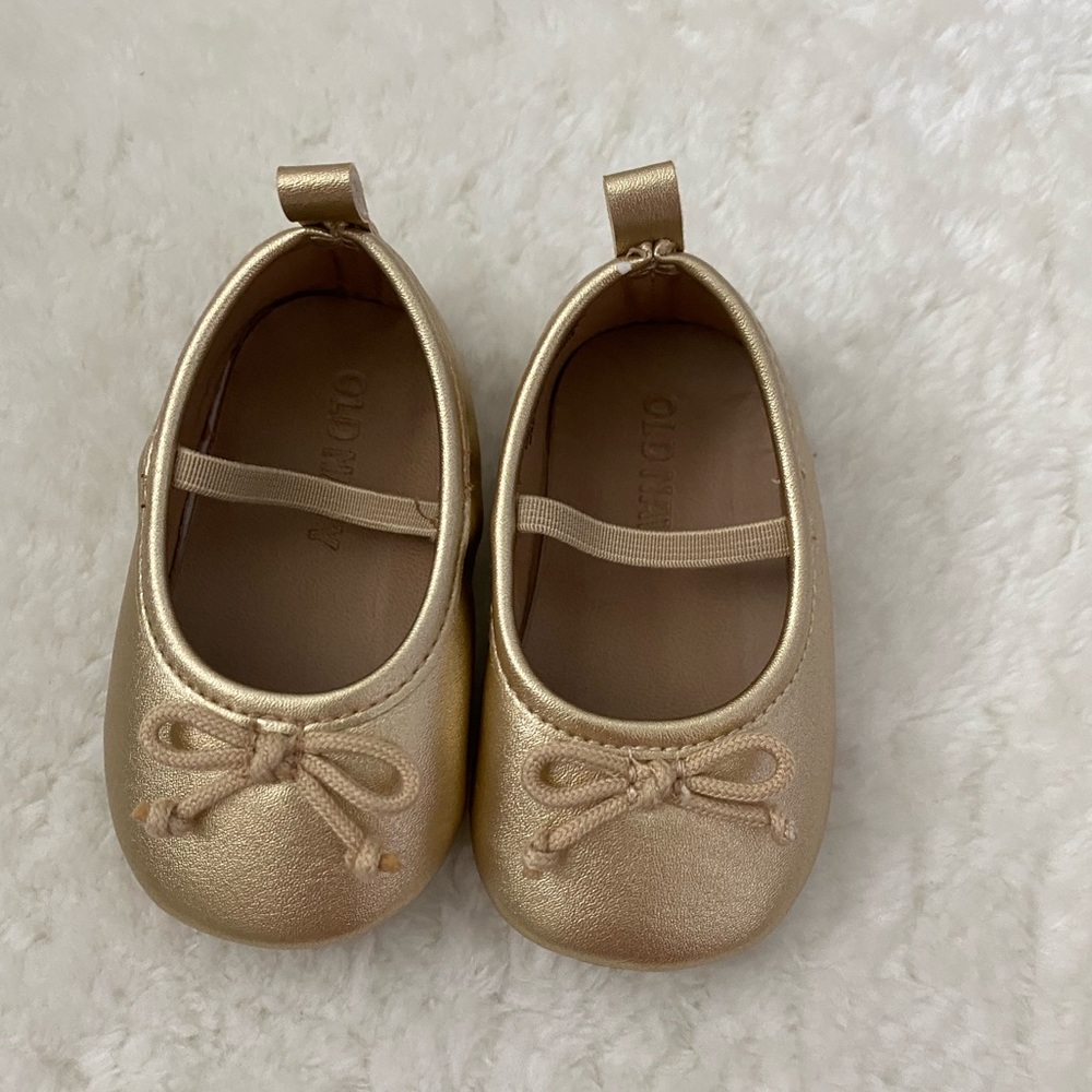 Gold Baby Flats